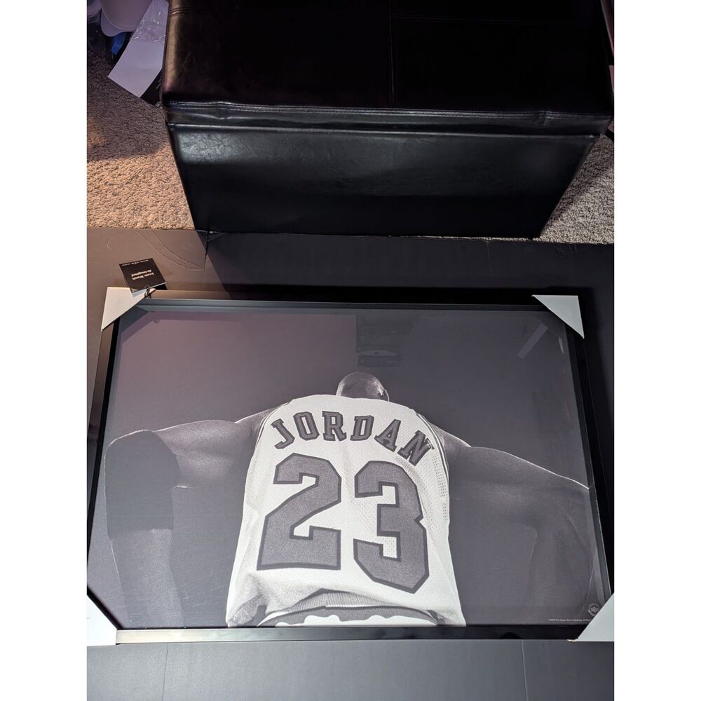Michael Jordan Official Upper Deck "Larger Than Life" Wall Art Poster 2' x 3'NBA